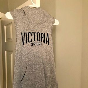 Victoria Sport racerback hoodie with pockets